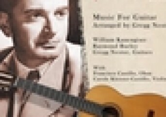 Miklós Rózsa na gitarę - okładka