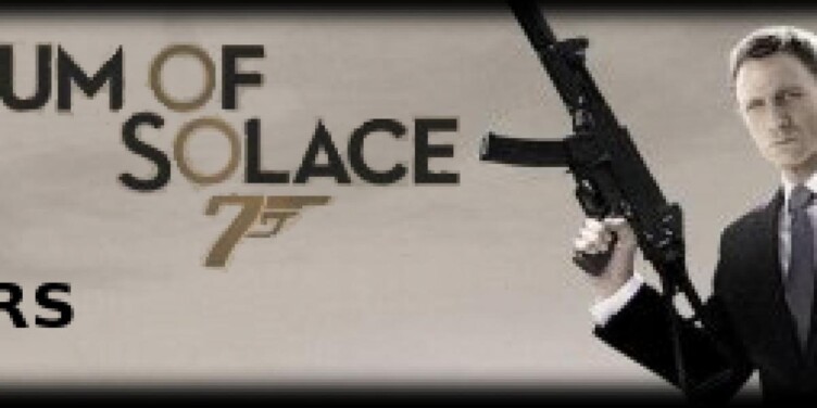 Quantum of Solace – rozwiązanie konkursu! - okładka