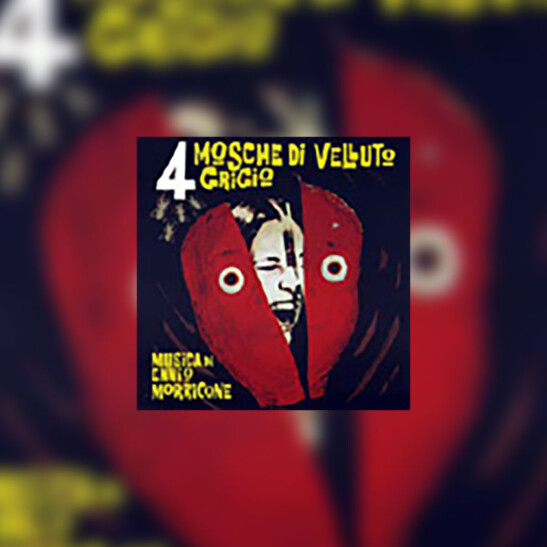 4 mosche di velluto grigio (Cztery muchy na szarym aksamicie) - okładka