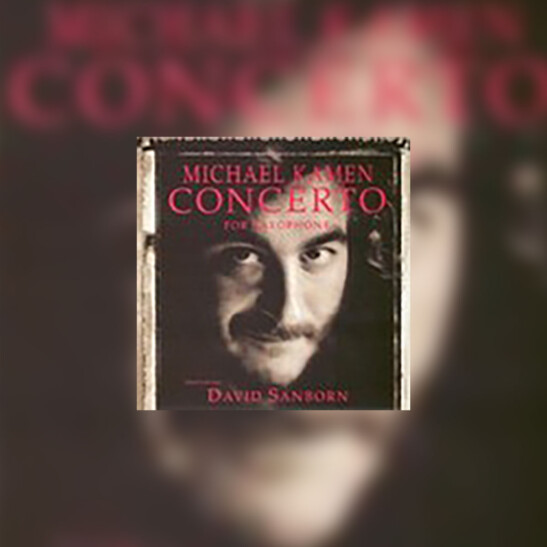 Concerto For Saxophone (koncert) - okładka