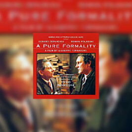 Pura Formalità, Una (Czysta formalność) - okładka