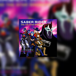 Saber Rider and the Star Sheriffs, soundtrack 2 - okładka