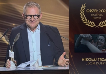 Mikołaj Trzaska z Orłem za muzykę do filmu „Dom dobry” - okładka