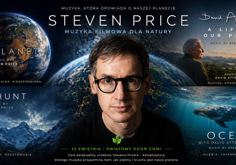 Muzyka Filmowa Dla Natury: Steven Price i Światowy Dzień Ziemi - okładka
