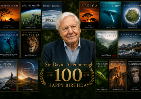 Sto lat natury, obrazu i muzyki. Sir David Attenborough kończy 100 lat - okładka